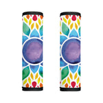 Reiki Chakra Flower Print Handle Covers