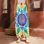 Reiki Chakra Flower Print Harem Pants