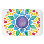 Reiki Chakra Flower Print Indoor Door Mat