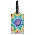 Reiki Chakra Flower Print Luggage Tag
