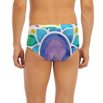 Reiki Chakra Flower Print Men's Briefs