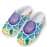 Reiki Chakra Flower Print Mesh Casual Shoes