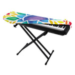 Reiki Chakra Flower Print Piano Keyboard Cover