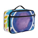 Reiki Chakra Flower Print Portable Lunch Bag