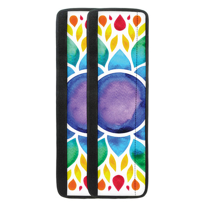 Reiki Chakra Flower Print Refrigerator Handle Covers