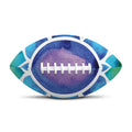 Reiki Chakra Flower Print Rugby Ball