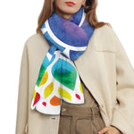 Reiki Chakra Flower Print Scarf