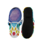 Reiki Chakra Flower Print Slippers