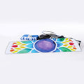 Reiki Chakra Flower Print Sports Towel