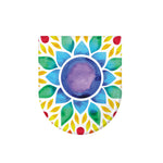 Reiki Chakra Flower Print Toilet Lid Cover