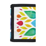 Reiki Chakra Flower Print Trifold Wallet