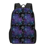 Reiki Energy Pattern Print 17 Inch Backpack