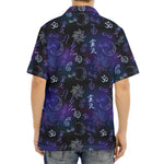 Reiki Energy Pattern Print Aloha Shirt