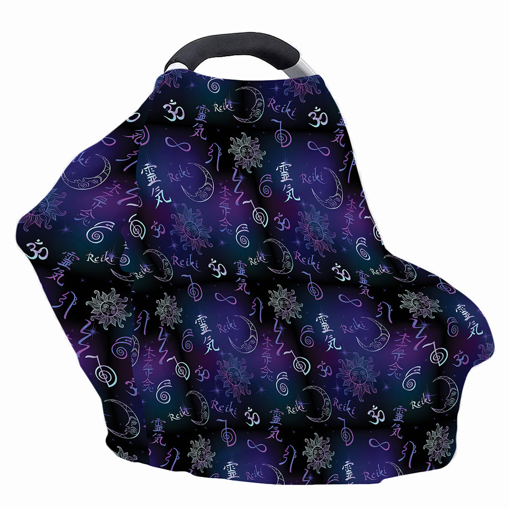 Reiki Energy Pattern Print Baby Seat Cover