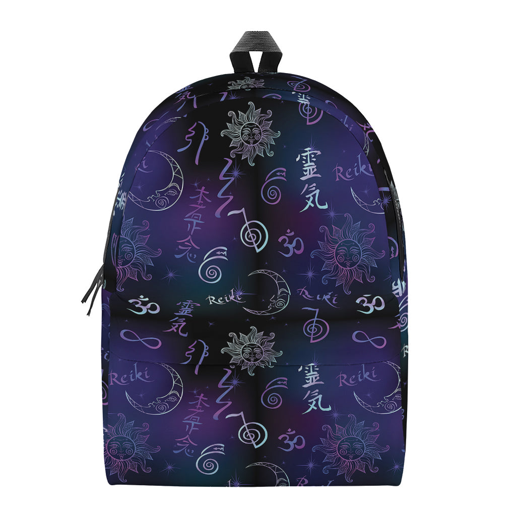 Reiki Energy Pattern Print Backpack