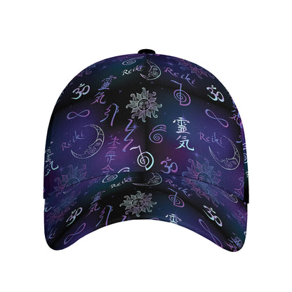 Reiki Energy Pattern Print Baseball Cap