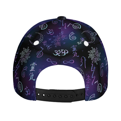 Reiki Energy Pattern Print Baseball Cap