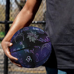 Reiki Energy Pattern Print Basketball