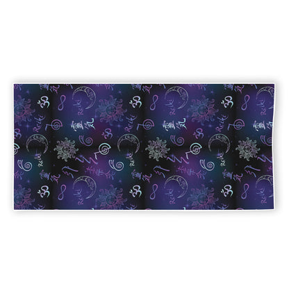 Reiki Energy Pattern Print Beach Towel