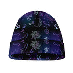 Reiki Energy Pattern Print Beanie