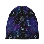 Reiki Energy Pattern Print Beanie