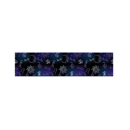 Reiki Energy Pattern Print Bed Runner