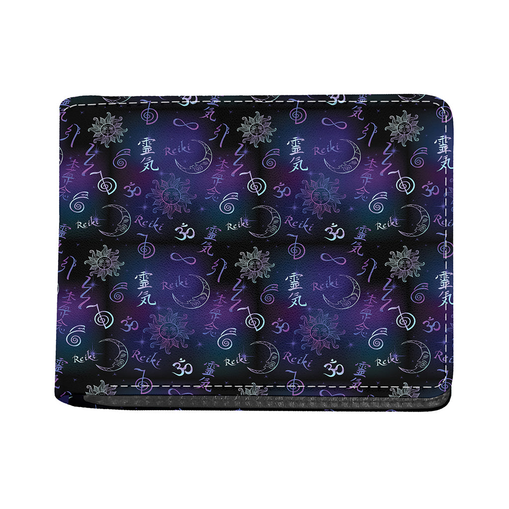 Reiki Energy Pattern Print Bifold Wallet