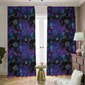 Reiki Energy Pattern Print Dimout Pencil Pleat Curtains