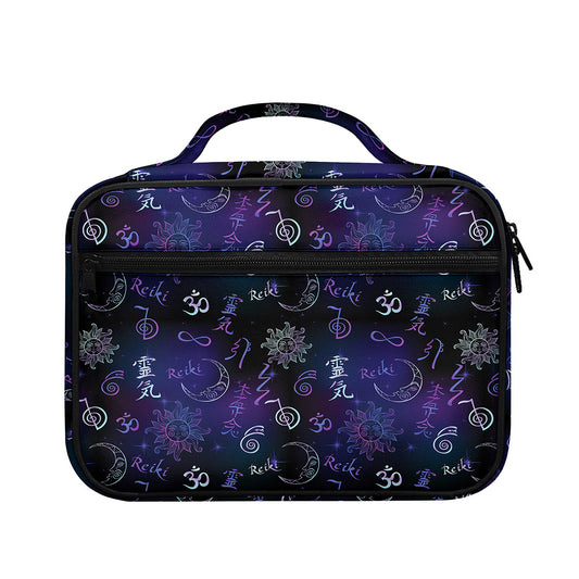 Reiki Energy Pattern Print Briefcase Bible Bag