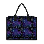 Reiki Energy Pattern Print Canvas Tote Bag