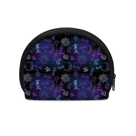 Reiki Energy Pattern Print Coin Purse