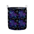 Reiki Energy Pattern Print Collapsible Laundry Basket