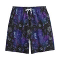 Reiki Energy Pattern Print Cotton Shorts