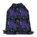 Reiki Energy Pattern Print Drawstring Bag