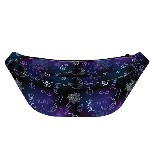 Reiki Energy Pattern Print Fanny Pack