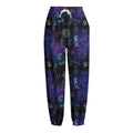 Reiki Energy Pattern Print Fleece Lined Knit Pants