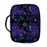 Reiki Energy Pattern Print Front Pocket Bible Bag