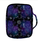Reiki Energy Pattern Print Front Pocket Bible Bag