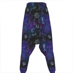 Reiki Energy Pattern Print Hammer Pants