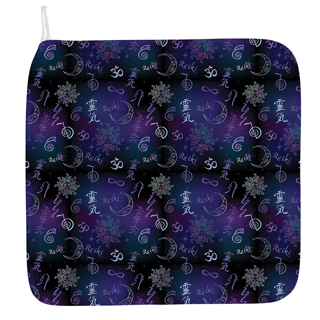 Reiki Energy Pattern Print Hand Towel