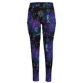 Reiki Energy Pattern Print High-Waisted Pocket Leggings