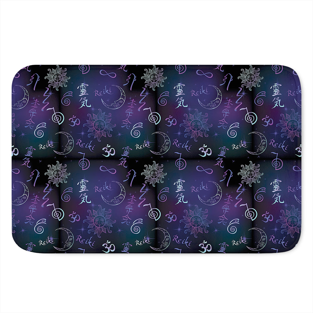 Reiki Energy Pattern Print Indoor Door Mat