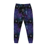 Reiki Energy Pattern Print Jogger Pants