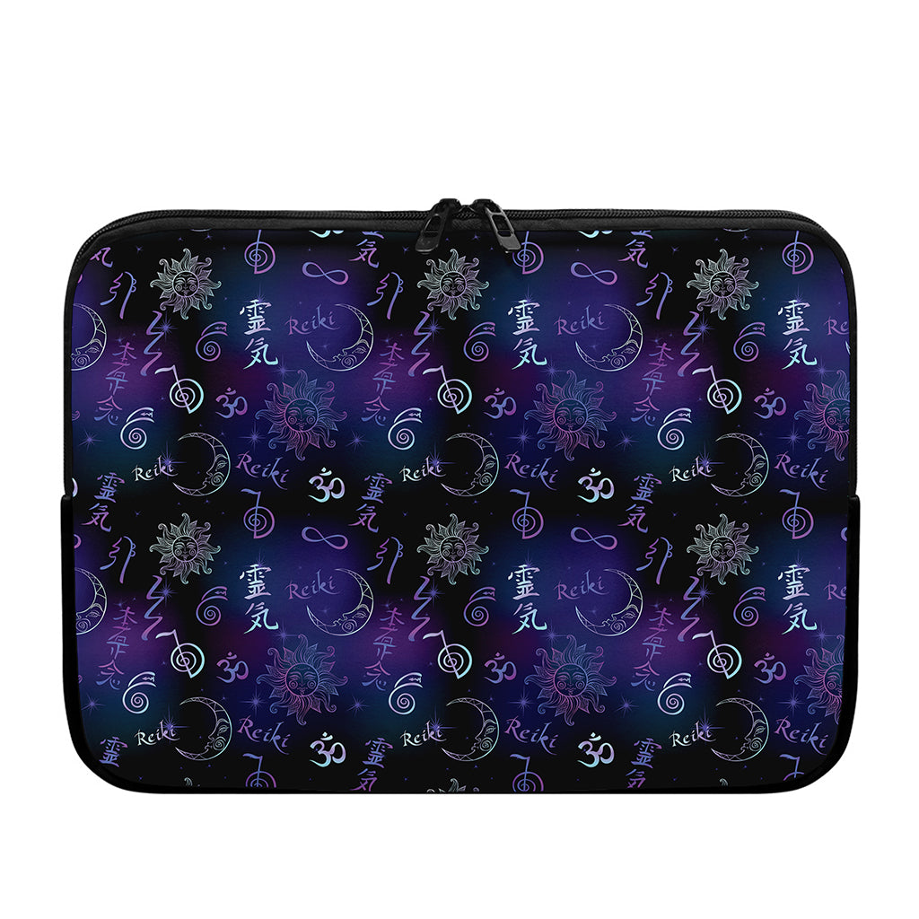 Reiki Energy Pattern Print Laptop Sleeve