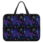 Reiki Energy Pattern Print Laptop Sleeve With Handle