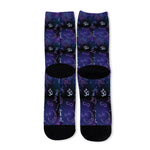 Reiki Energy Pattern Print Long Socks