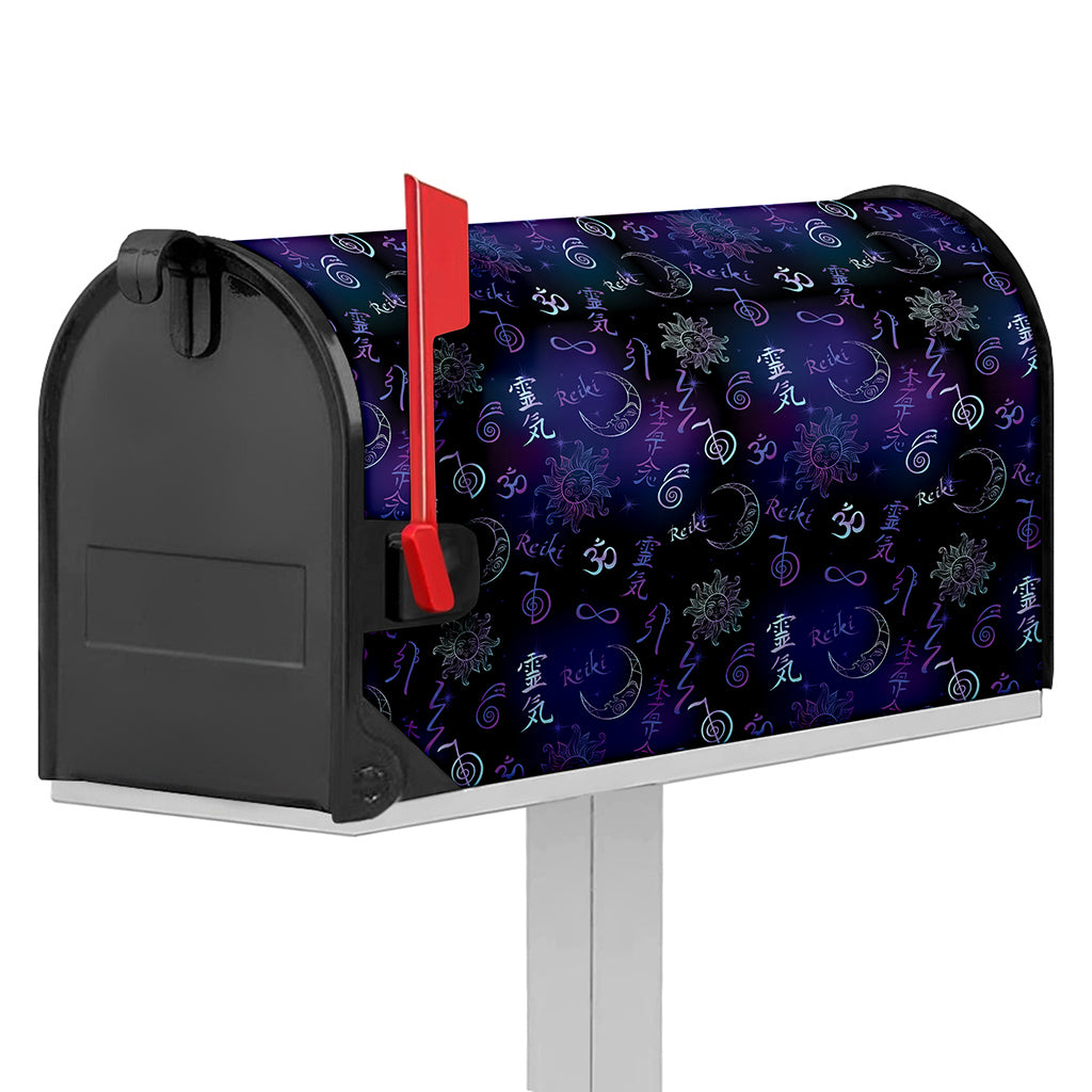 Reiki Energy Pattern Print Mailbox Cover