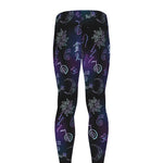 Reiki Energy Pattern Print Men's leggings