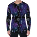 Reiki Energy Pattern Print Men's Long Sleeve T-Shirt