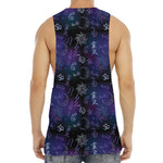Reiki Energy Pattern Print Men's Muscle Tank Top